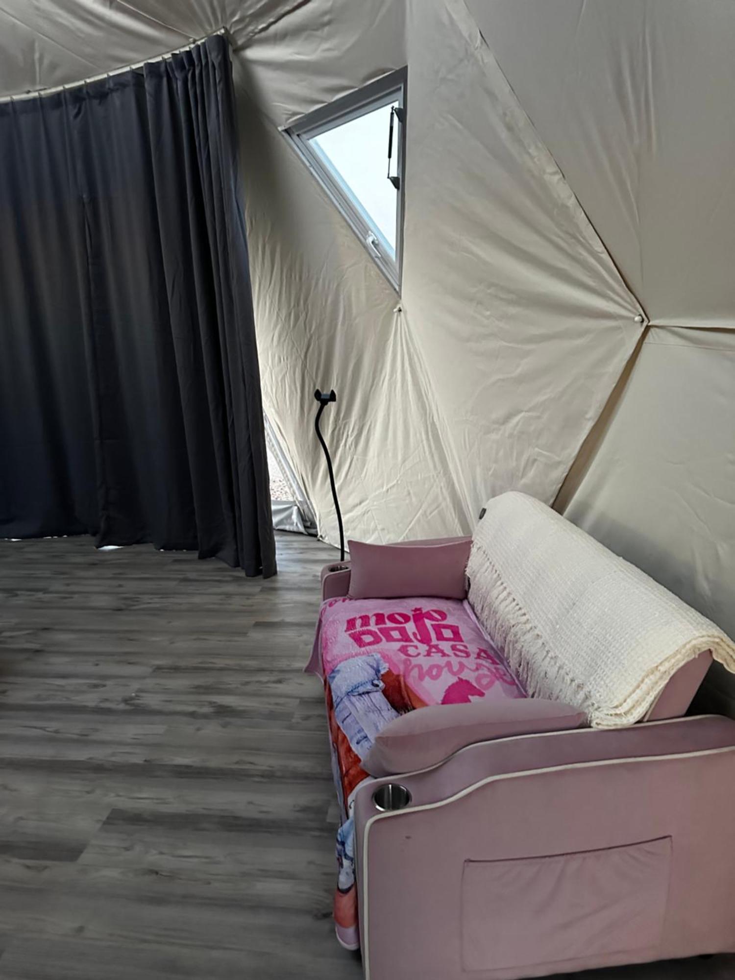 Villa Nude Glamping Dome à Willcox Extérieur photo