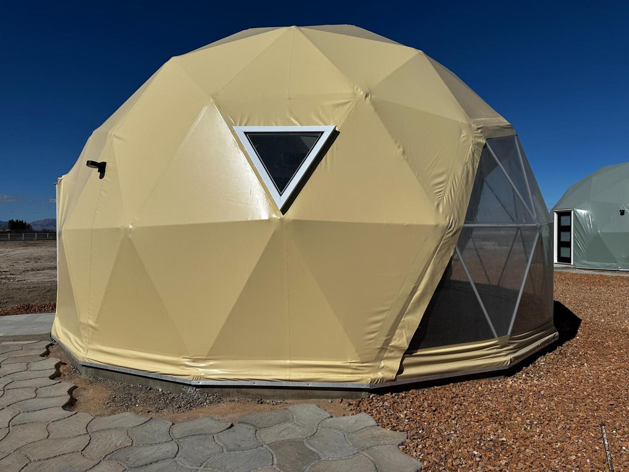 Villa Nude Glamping Dome à Willcox Extérieur photo