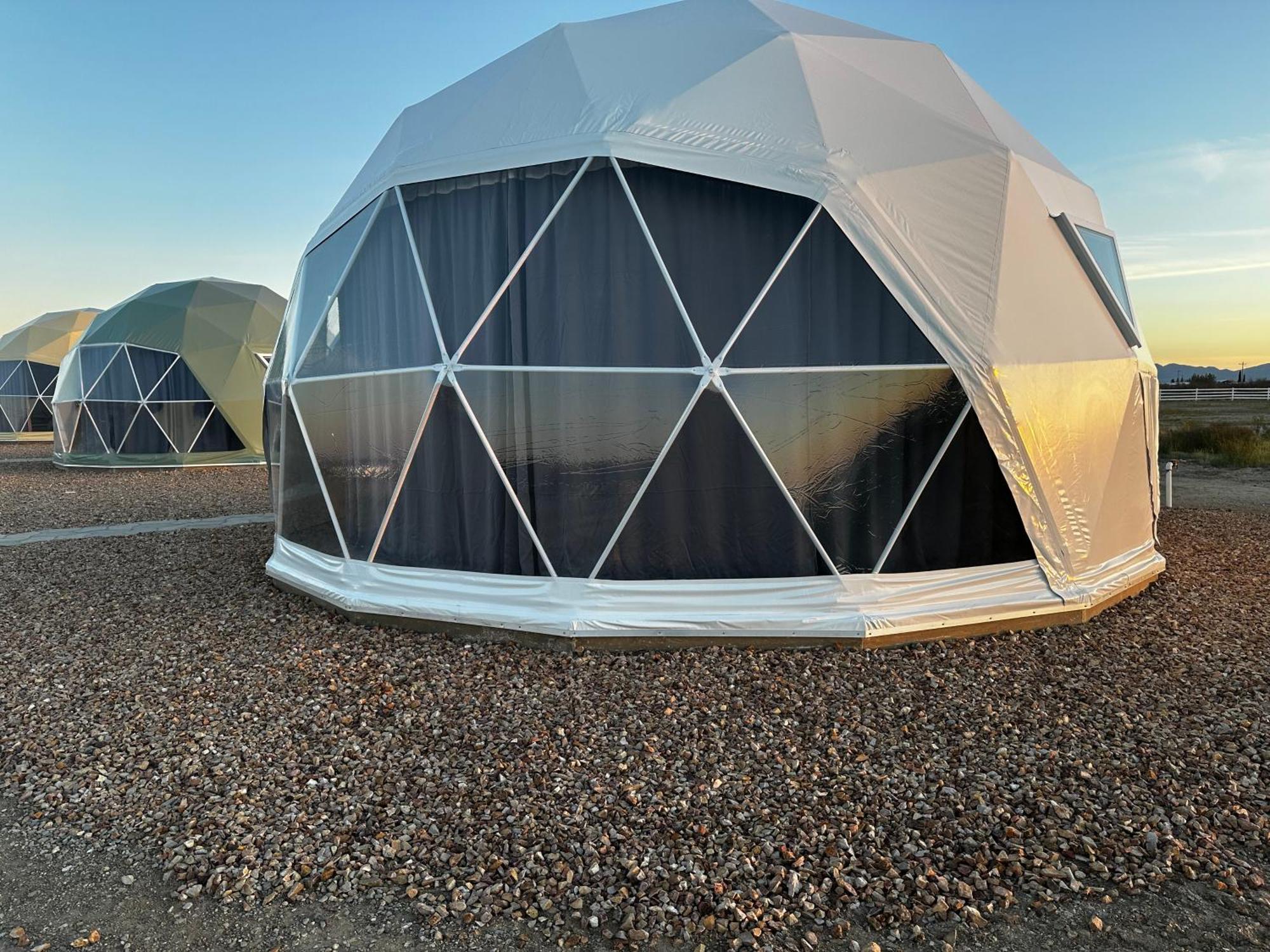 Villa Nude Glamping Dome à Willcox Extérieur photo