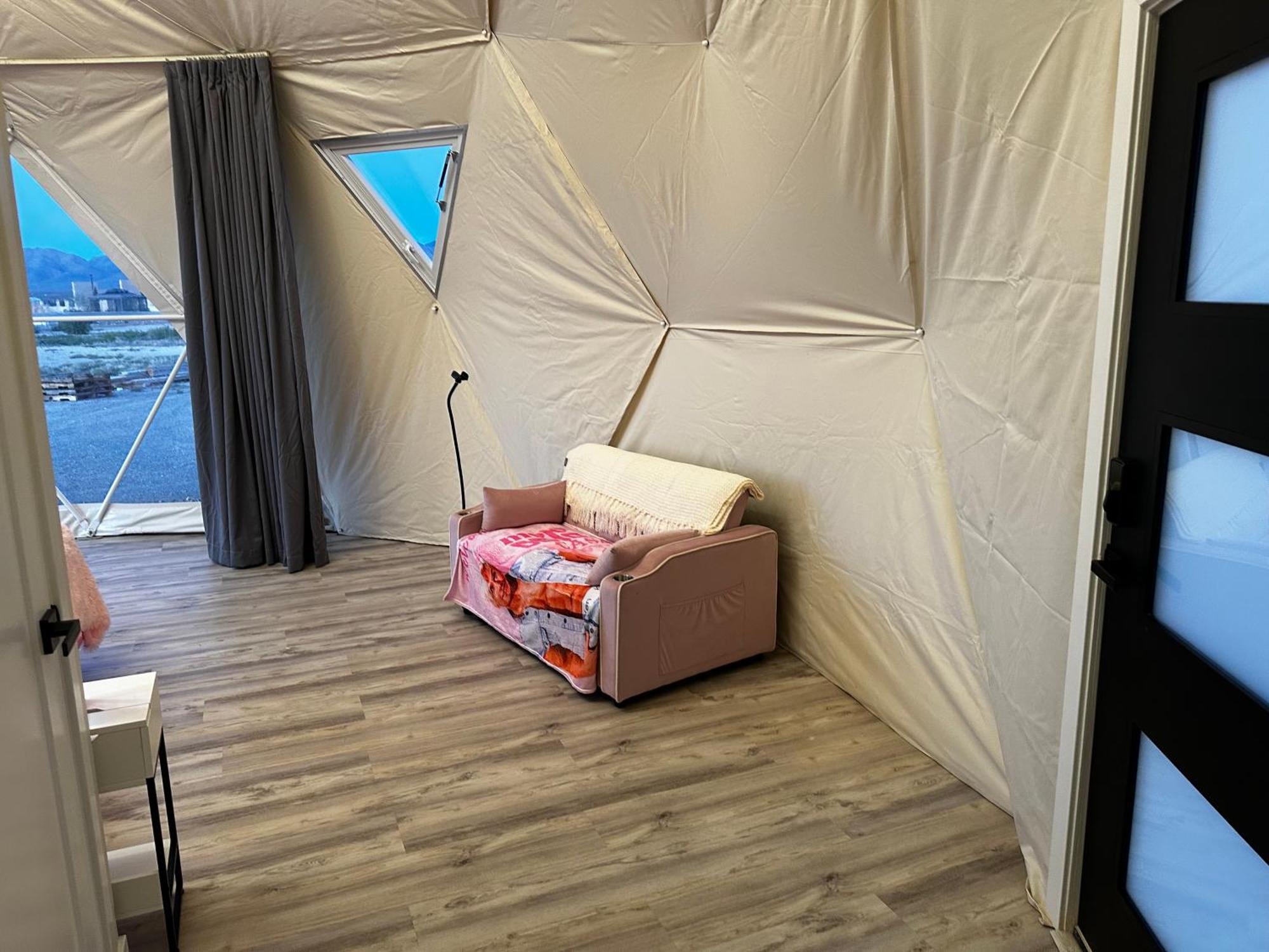 Villa Nude Glamping Dome à Willcox Extérieur photo