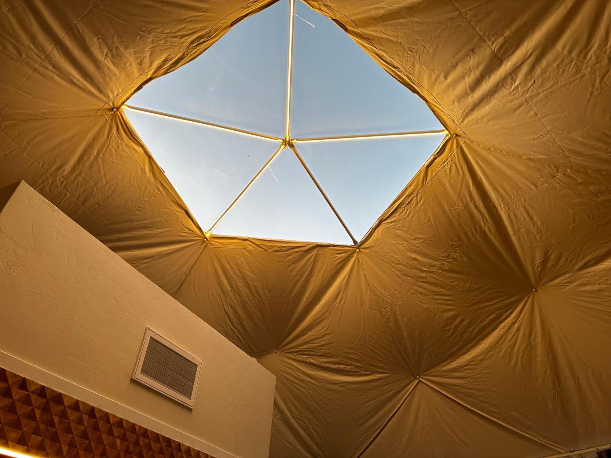 Villa Nude Glamping Dome à Willcox Extérieur photo