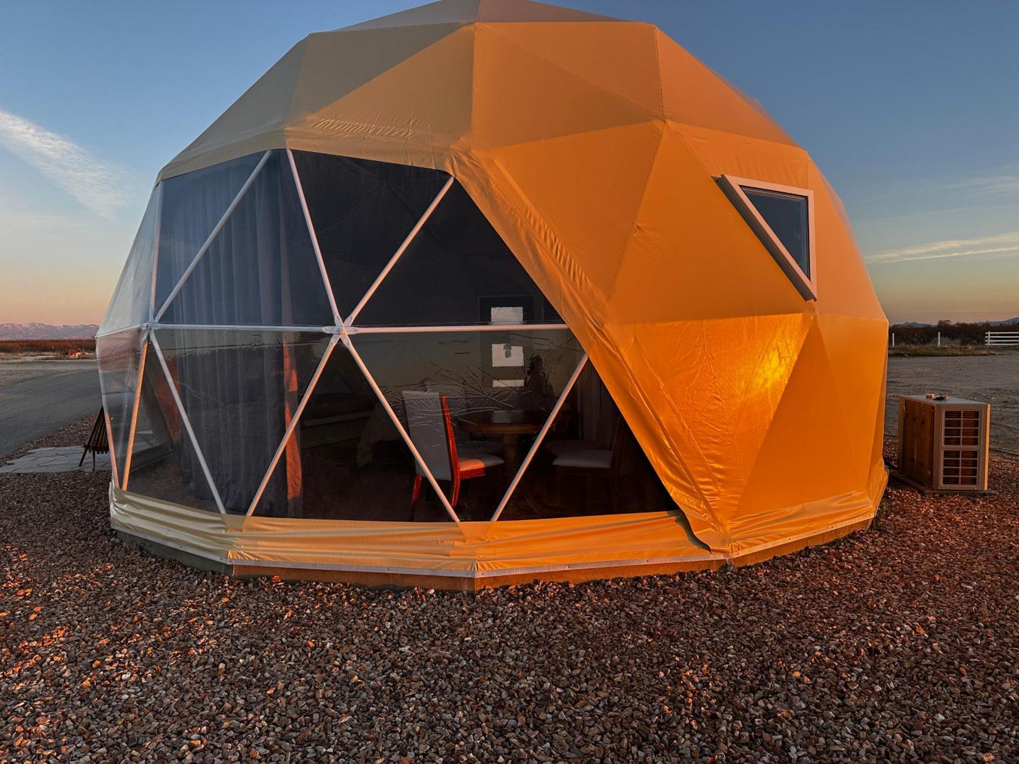 Villa Nude Glamping Dome à Willcox Extérieur photo