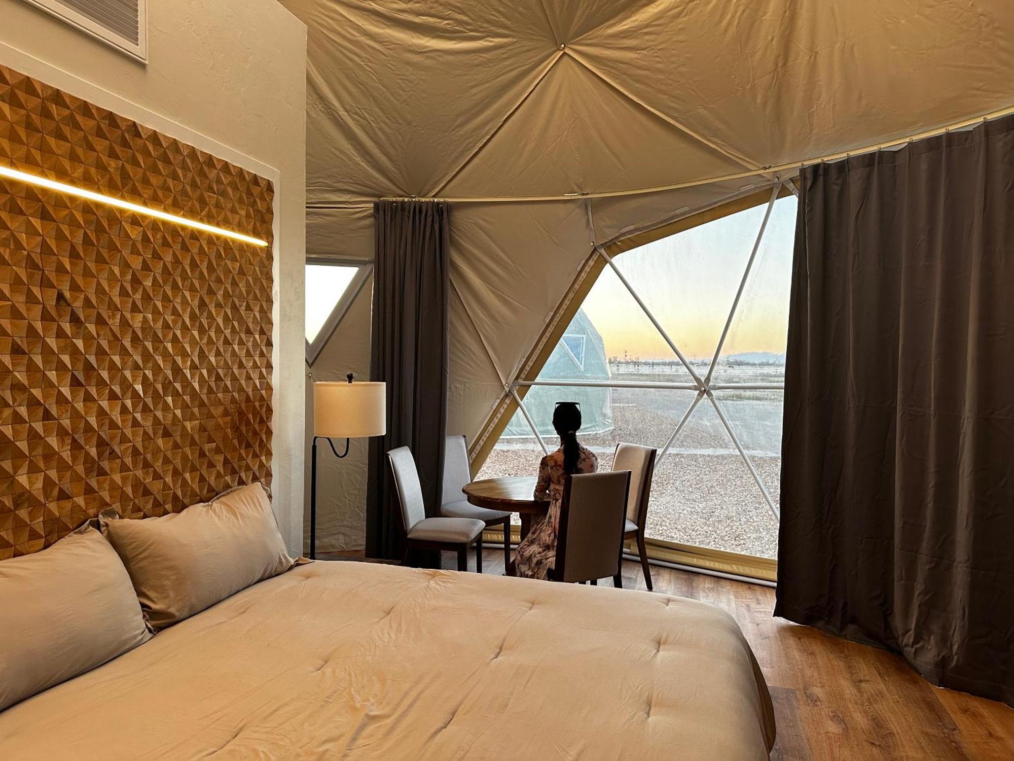 Villa Nude Glamping Dome à Willcox Extérieur photo