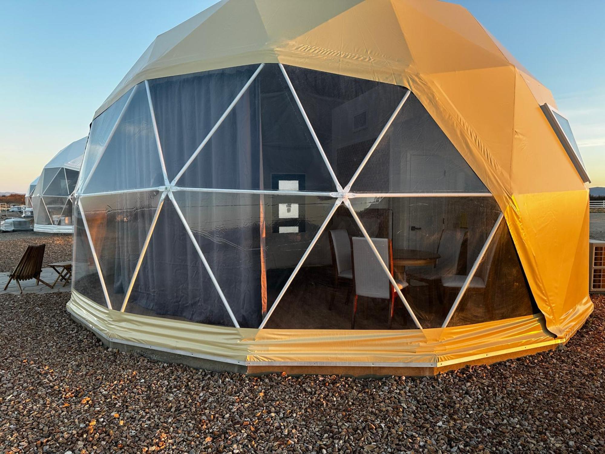 Villa Nude Glamping Dome à Willcox Extérieur photo